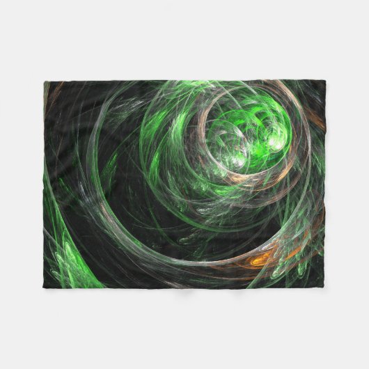 Die Abstrakte Kunst der Welt Fleecedecke (Vorderseite (Horizontal))