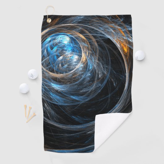 Die Abstrakte Kunst der Welt Golfhandtuch (Insitu)