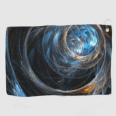 Die Abstrakte Kunst der Welt Golfhandtuch (Horizontal)