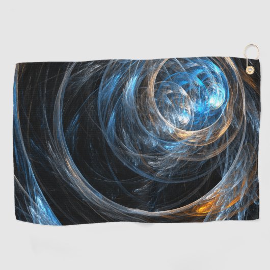 Die Abstrakte Kunst der Welt Golfhandtuch (Horizontal)