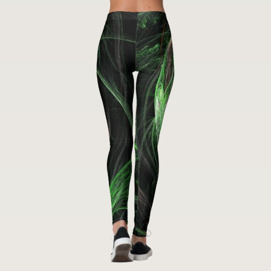 Die Abstrakte Kunst der Welt Leggings (Rückseite)