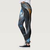Die Abstrakte Kunst der Welt Leggings (Links)