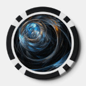 Die Abstrakte Kunst der Welt Pokerchips (Rückseite)