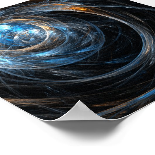 Die Abstrakte Kunst der Welt Poster (Ecke)