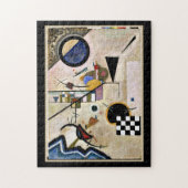 Die abstrakte Kunst von Kandinsky widerspricht Puzzle (Vertikal)