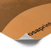 Die abstrakte Landschaft der Boho-Wandkunst Poster (Ecke)