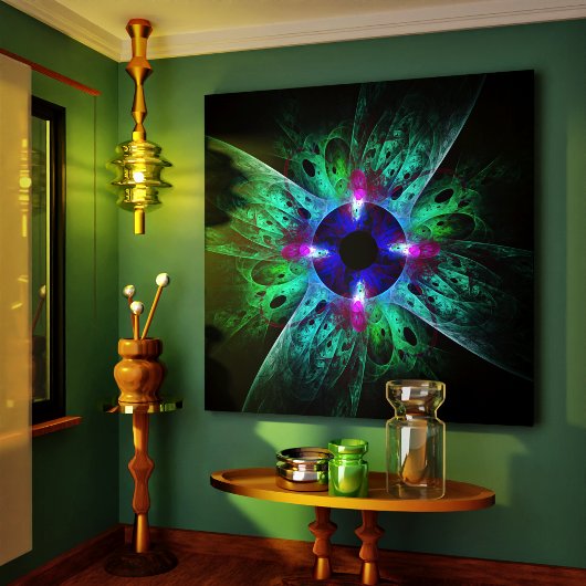 Die Abstrakte Leinwand des Auges