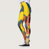 Die Abstrakte moderne Kunst der Frauen Leggings (Links)