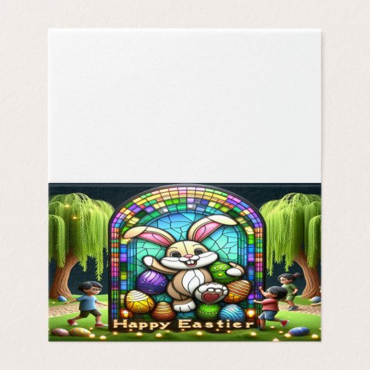 Die Abstrakte Ostersonnige Idee (Außenseite Aufgefaltet)