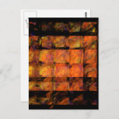 Die Abstrakte Postkarte der Wall Street (Vorne/Hinten)