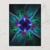 Die Abstrakte Postkarte des Auges (Vorderseite)
