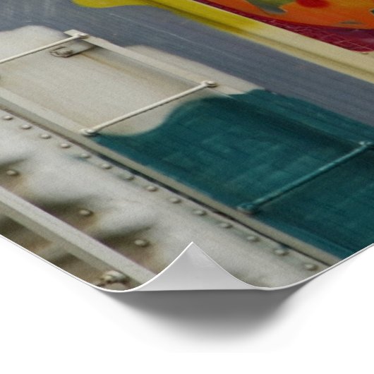 Die Abstrakte Seite. Poster (Ecke)