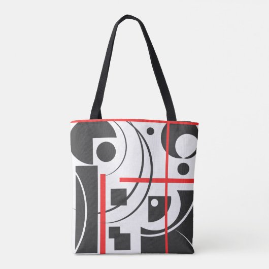 Die abstrakte Tasche im Design (Rückseite)