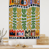 Die Abstrakten Messe New Orleans Poster (Küche)