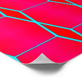 Die abstrakten Spitzenreiter Poster (Ecke)