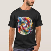 Die Abstrakten Wirbel T-Shirt (Vorderseite)