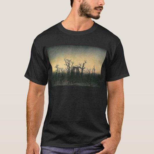 Die Abtei im Eichenholz T-Shirt (Vorderseite)