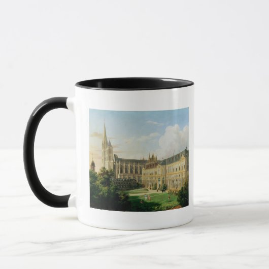 Die Abtei-Kirche von Heilig-Denis Tasse (Links)