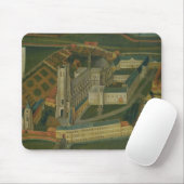 Die Abtei von Heilig-Bertin bei Heilig-Omer, 1776 Mousepad (Mit Mouse)