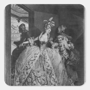 Die Abtrünnige Quadratischer Aufkleber