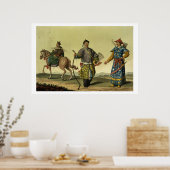 Die Acht-Flaggen-Soldaten der Mongolen aus der Tru Poster (Küche)