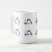 Die acht großen Theoreme der frühen Kalkulation Kaffeetasse (Vorderseite Links)