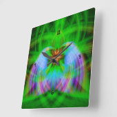 Die achteckige Wanduhr (Winkel)