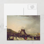 Die Achterbahnen an der Neva in St. Postkarte (Vorne/Hinten)