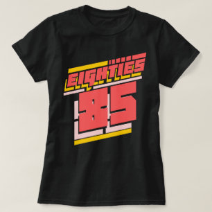 Die achtziger Jahre 1985 Retro Vintag T-Shirt