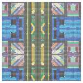 Die Acryl-Geometrie-Ecke Stoff (Muster)