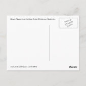 Die Adams der Ziegengesteine Wilderness, WA Postkarte (Rückseite)