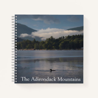 Die Adirondack-Seen Notizblock