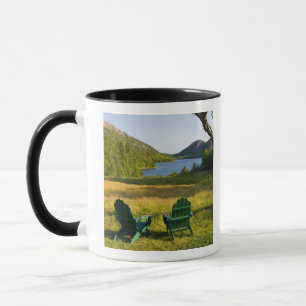 Die Adirondack-Stühle auf dem Rasen des Jordan Tasse