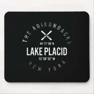 Die Adirondacks Lake Placid New York Skifahren Sno Mousepad