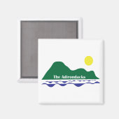 Die Adirondacks Magnet (Vorderseite/Rückseite)