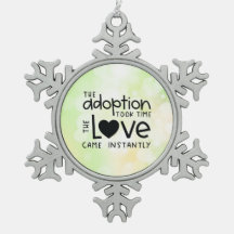 Die Adoption dauerte, bis die Liebe sofort kam