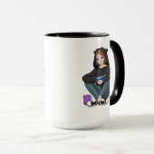 die adorkable Autorin-Tasse Tasse (VorderseiteRechts)