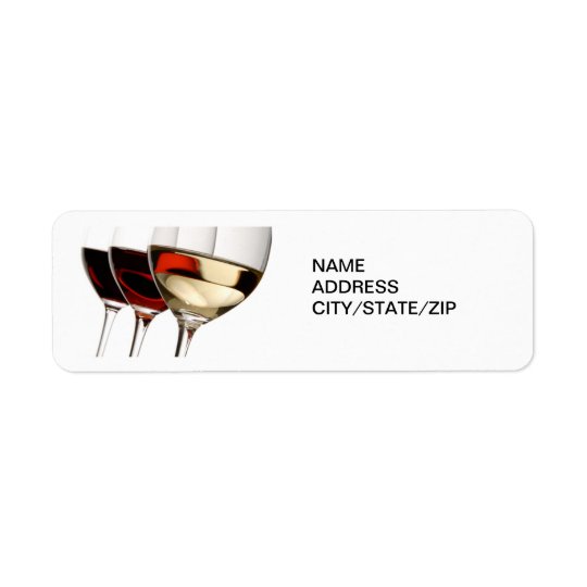 DIE ADRESSEN-ETIKETTEN DES WEIN-LIEBHABERS