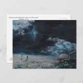 Die Adventskarte Postkarte (Vorne/Hinten)