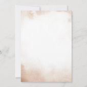 Die Adventure Woodland Baby-Dusche gelassen Einladung (Rückseite)