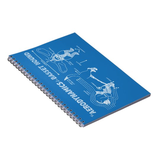 Die Aerodynamik eines Basset Hounds Notizblock (Rechte Seite)