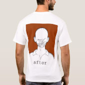 Die Affekte des Surrealismus T-Shirt (Rückseite)