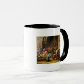 Die Affen an der Schule Tasse (VorderseiteRechts)