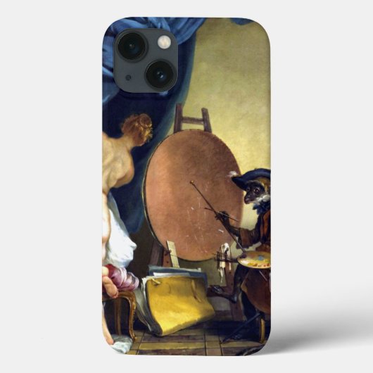 Die Affenmalerin Case-Mate iPhone Hülle (Rückseite)