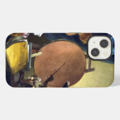 Die Affenmalerin iPhone Hülle (Rückseite (Horizontal))