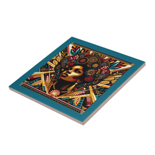 Die afrikanische Kultur Fliese (Seite)