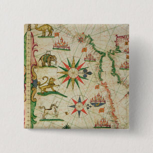 Die afrikanische Nordküste, von einem Seeatlas Button