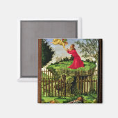 Die Agonie im Garten, um 1500 Magnet (Vorderseite/Rückseite)