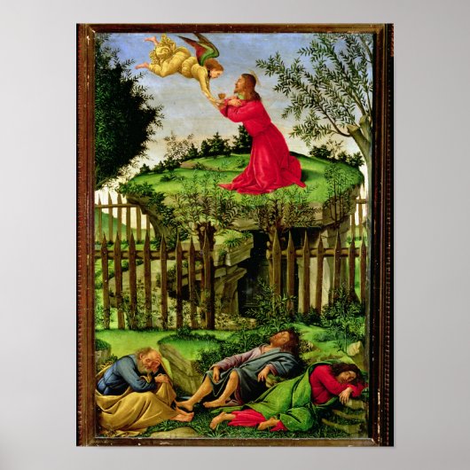 Die Agonie im Garten, um 1500 Poster (Vorne)