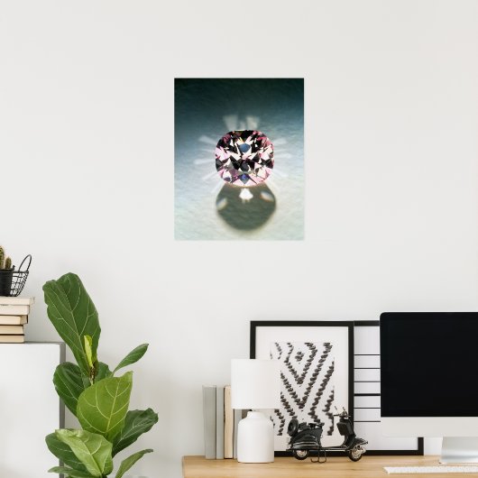 Die Agra Diamond Poster (Heimbüro)